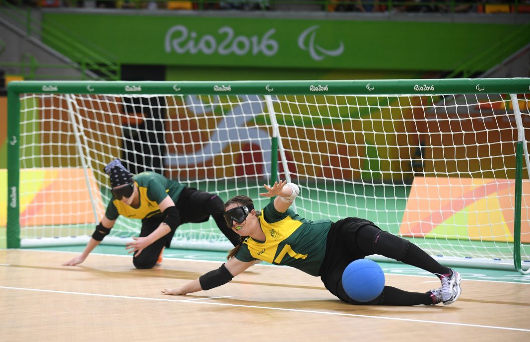 Aussies the Belle of the goalball