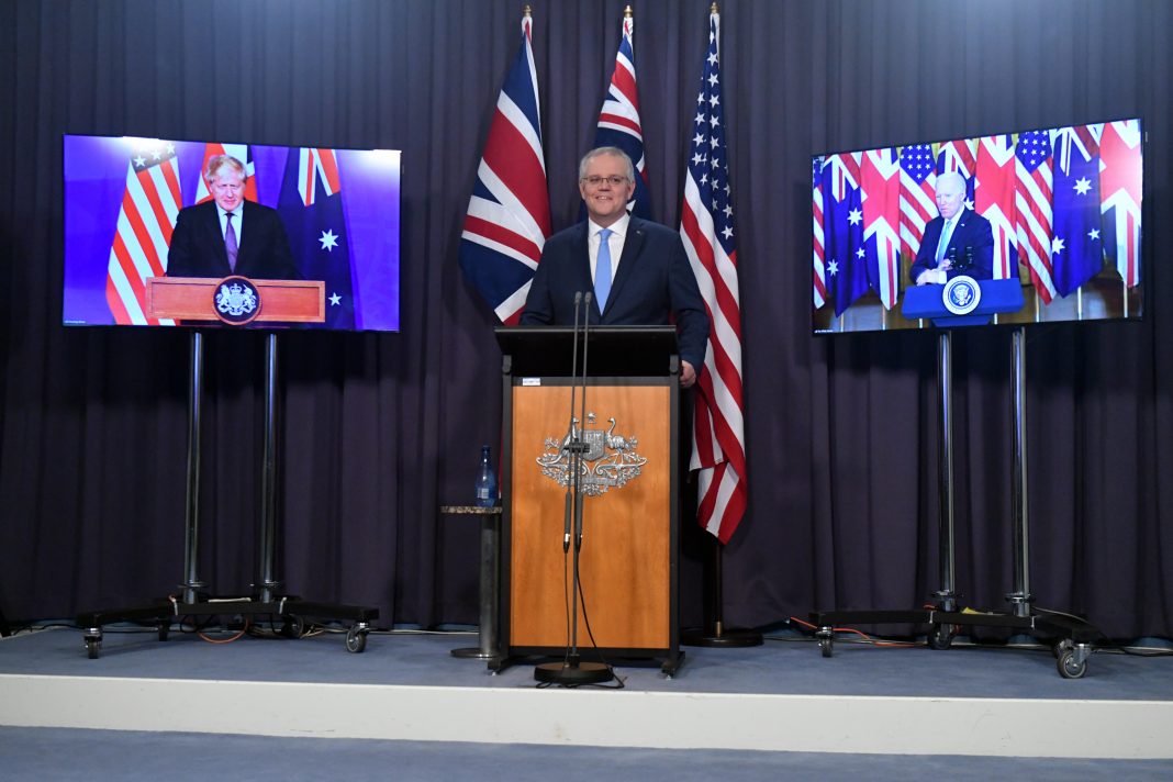 Australia will join a new landmark security pact with the United States and the United Kingdom.