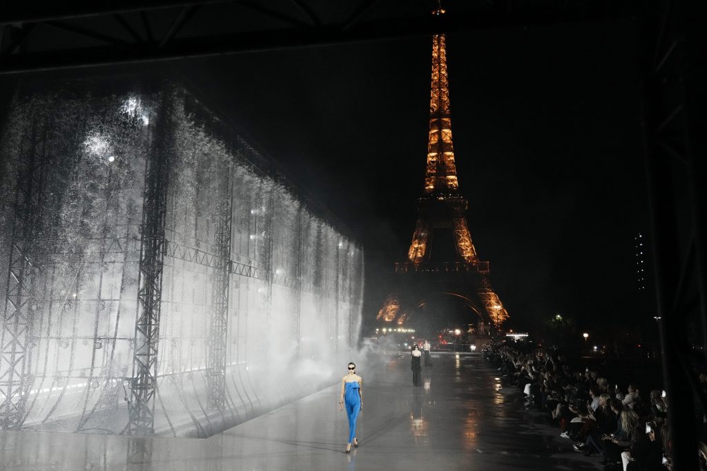 Many of this season's Paris shows stayed online, but about a third opted for a return to the runway. (AP PHOTO)